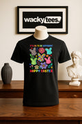 Its Okay to be Different Happy Easter Autism Awareness Graphic Tee Shirt