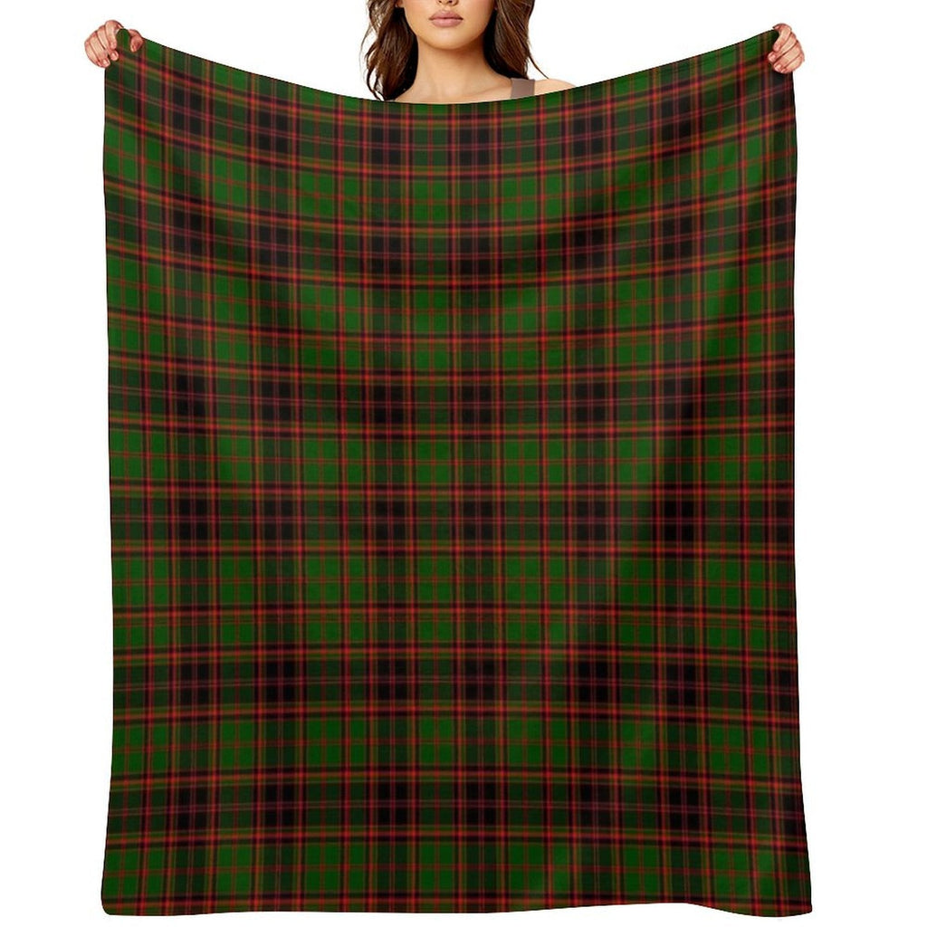 Clan Buchan Tartan Throw Blanket