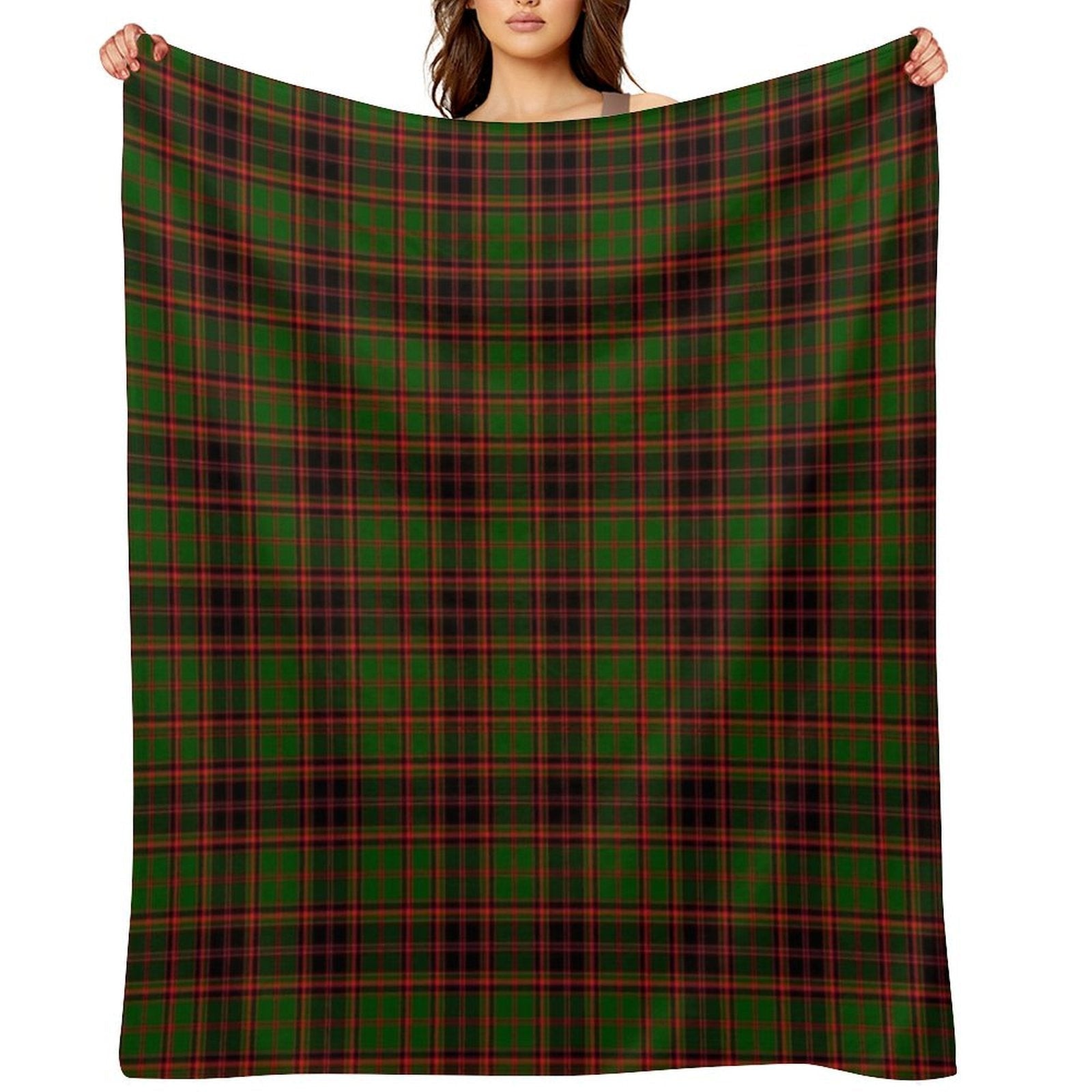 Clan Buchan Tartan Throw Blanket