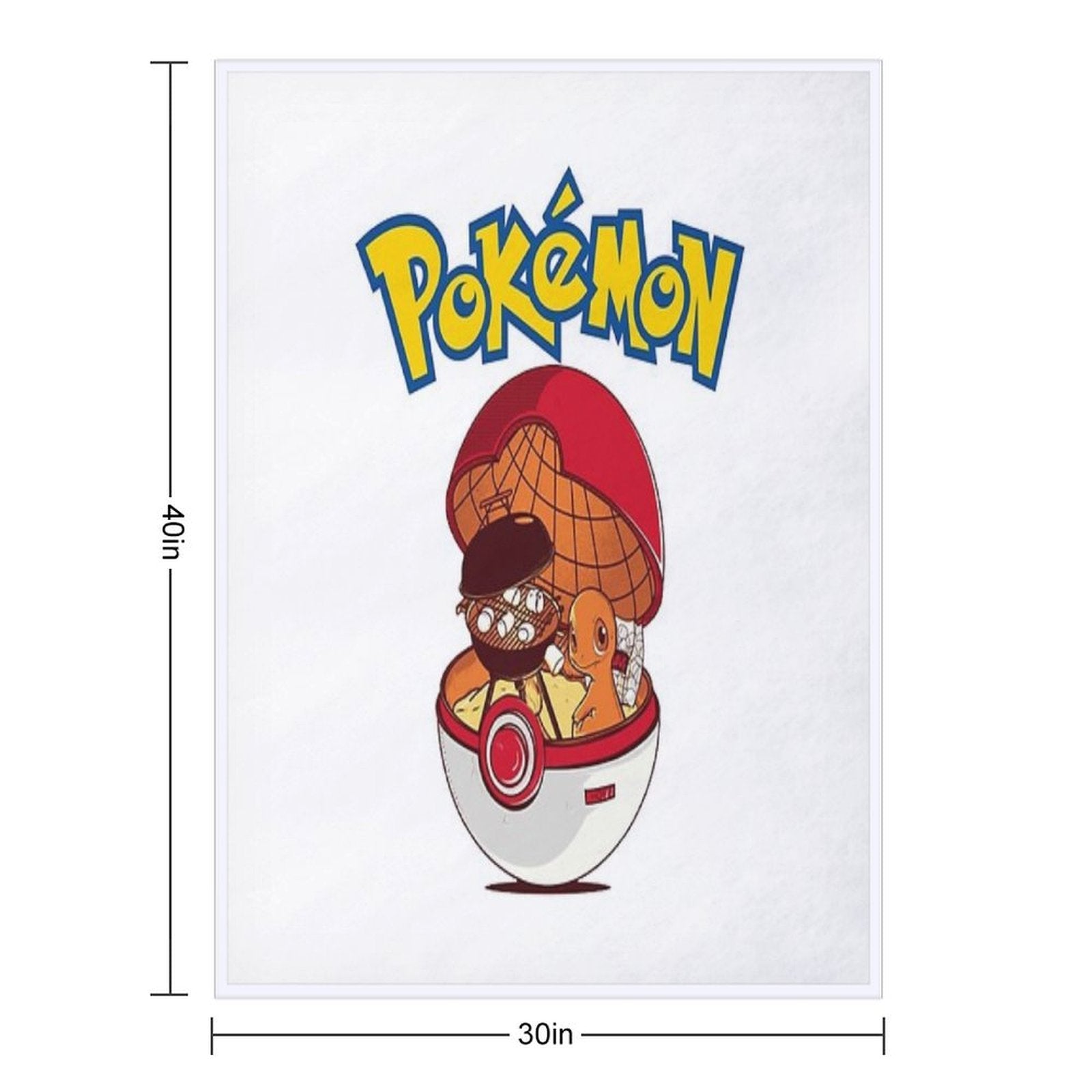 Red Ball Throw Blanket