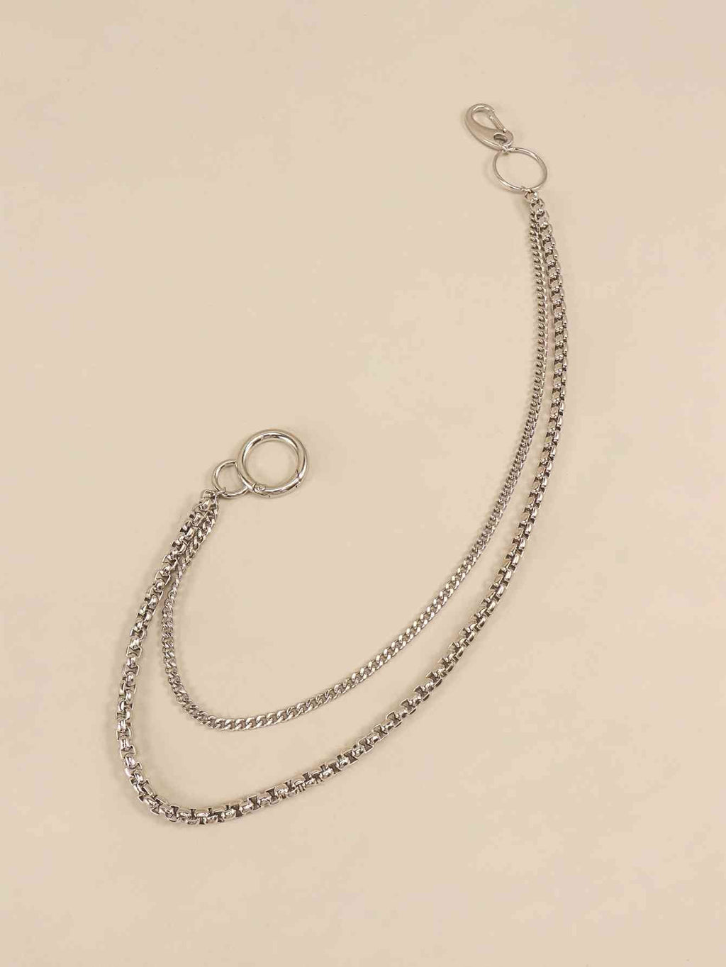 UrbanStyle Double-Layered Metal Chain Belt – Trendy Accessory for Outfit Elevation See size chart under “more details”