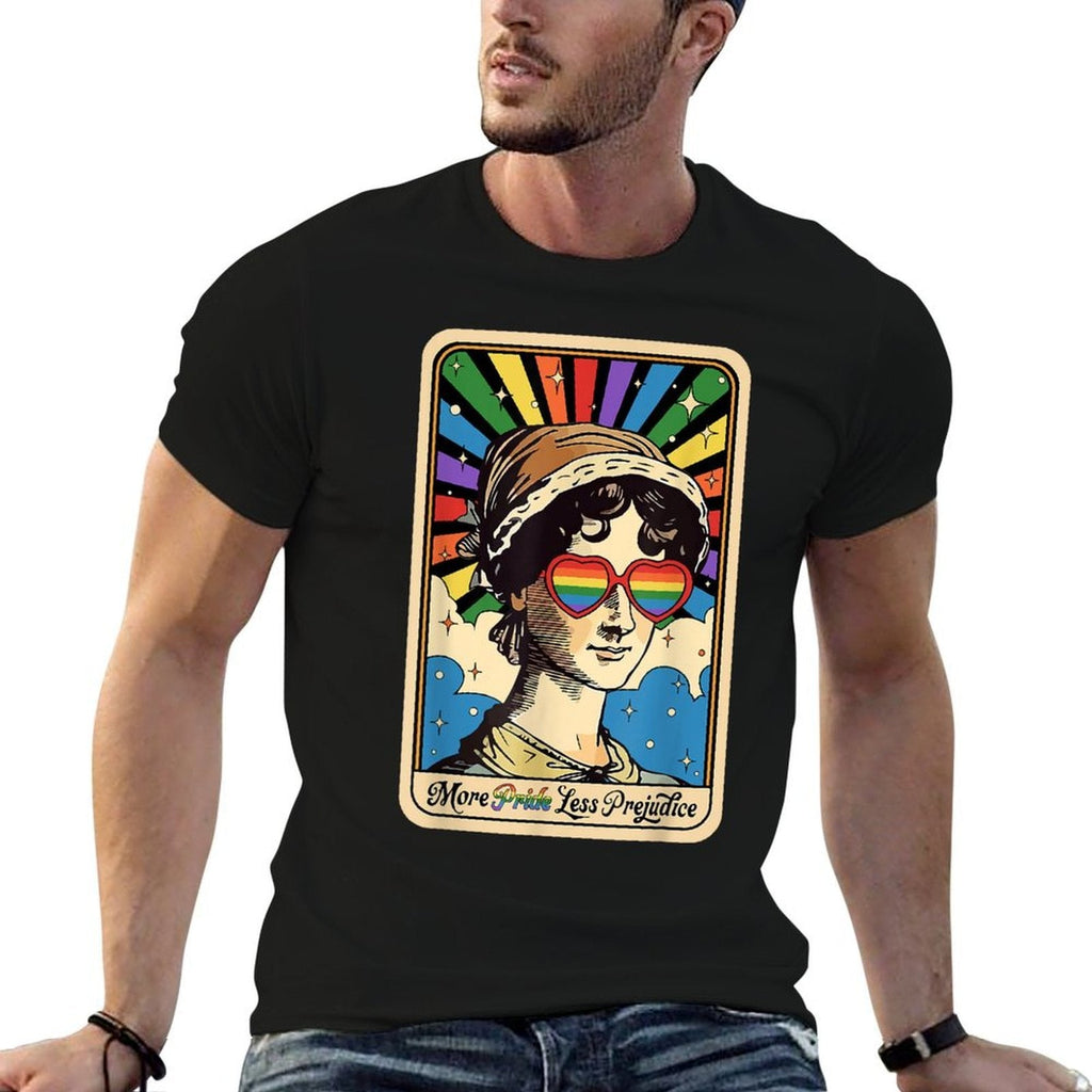 More Pride Less Prejudice LGBT Rights Tarot Card  Soft T-Shirt