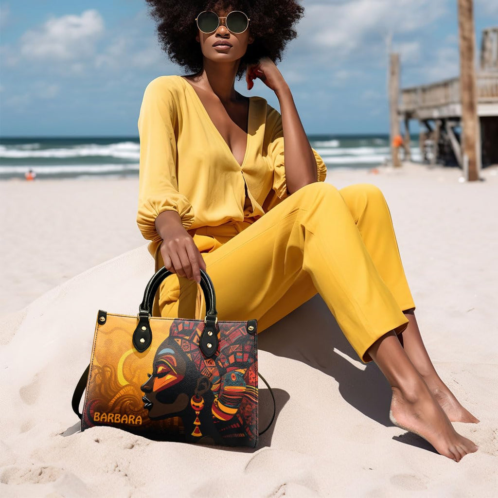 Sistabag Personalized Leather Handbag For African American - Christmas Gifts For Women For Black Women