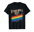 Stonewall Riot LGBT History Pride Was A Riot Gay Pride Month T-Shirt