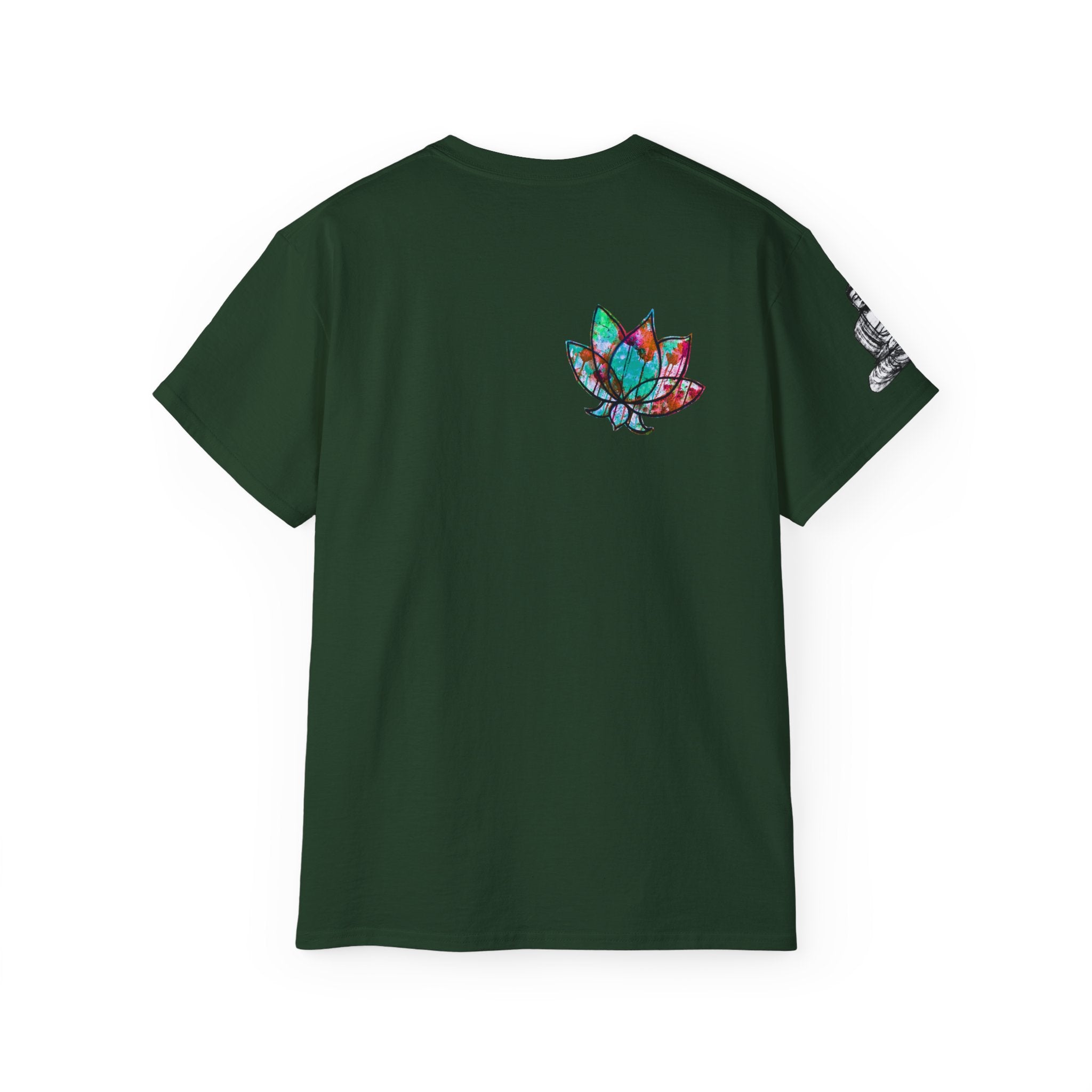 Fine Art Buddha Oil Paint Print Unisex Ultra Cotton Tee
