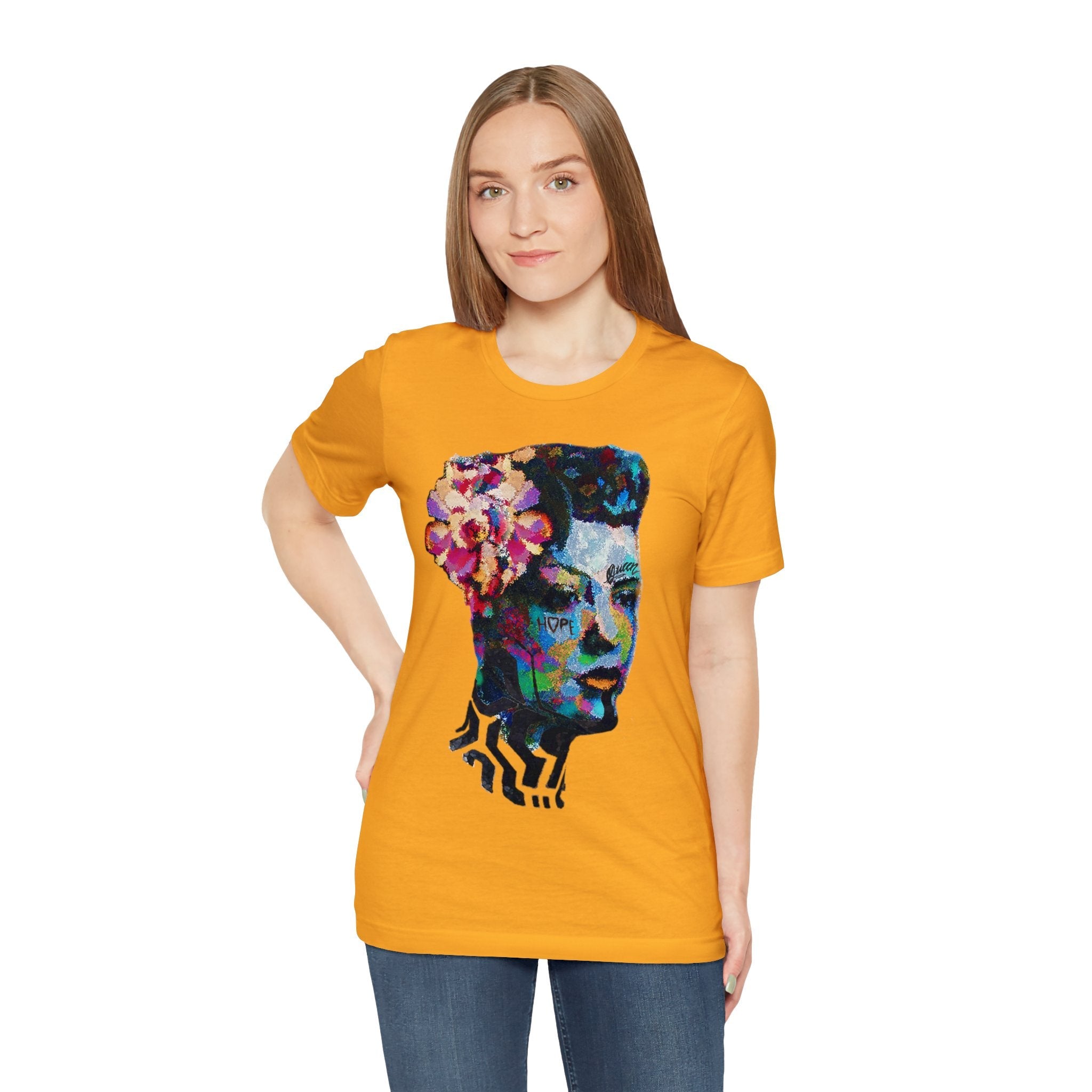 Billie Radical Unisex High End Cotton Short Sleeve Tee HUE+MAN Collective