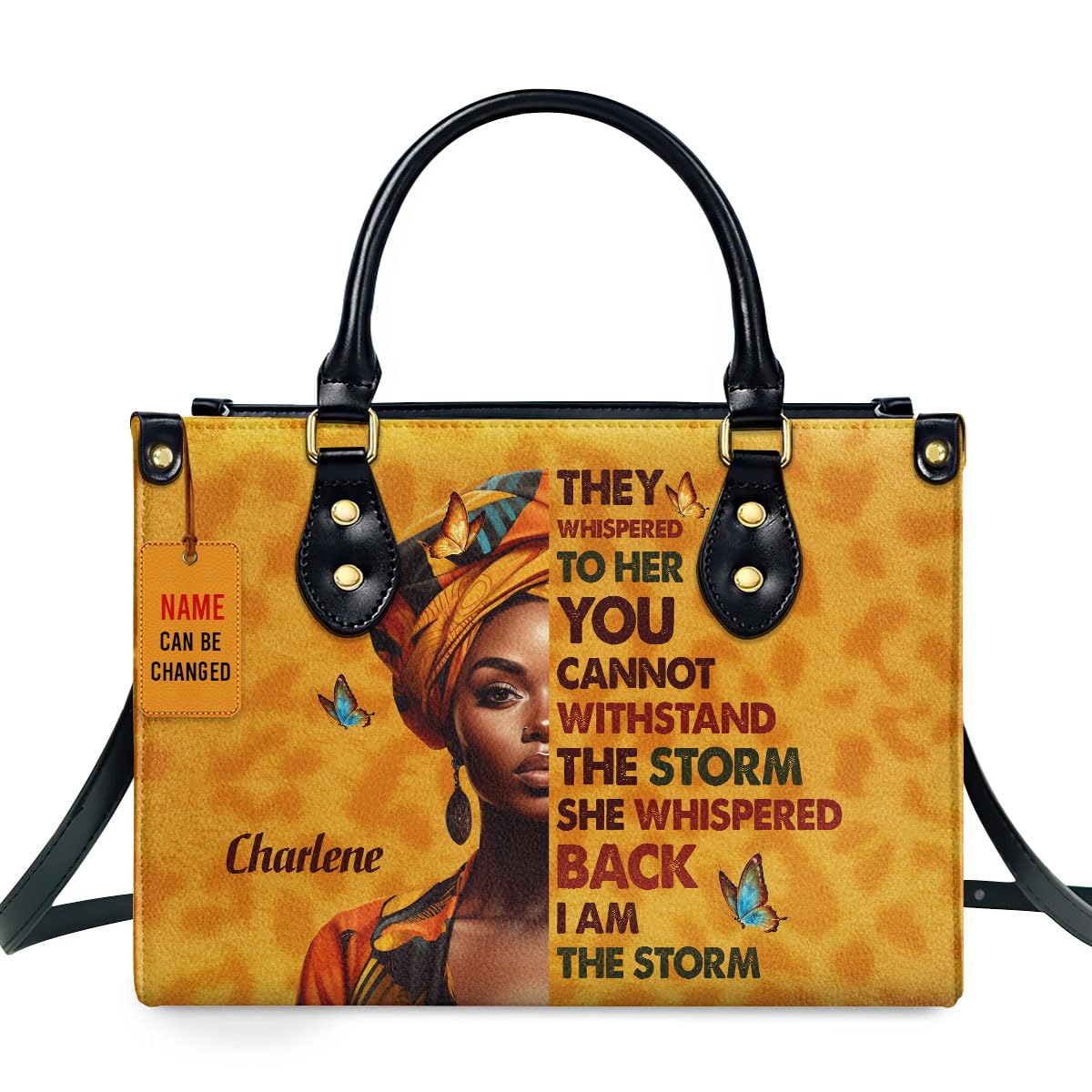 Sistabag Personalized Leather Handbag For Black Women