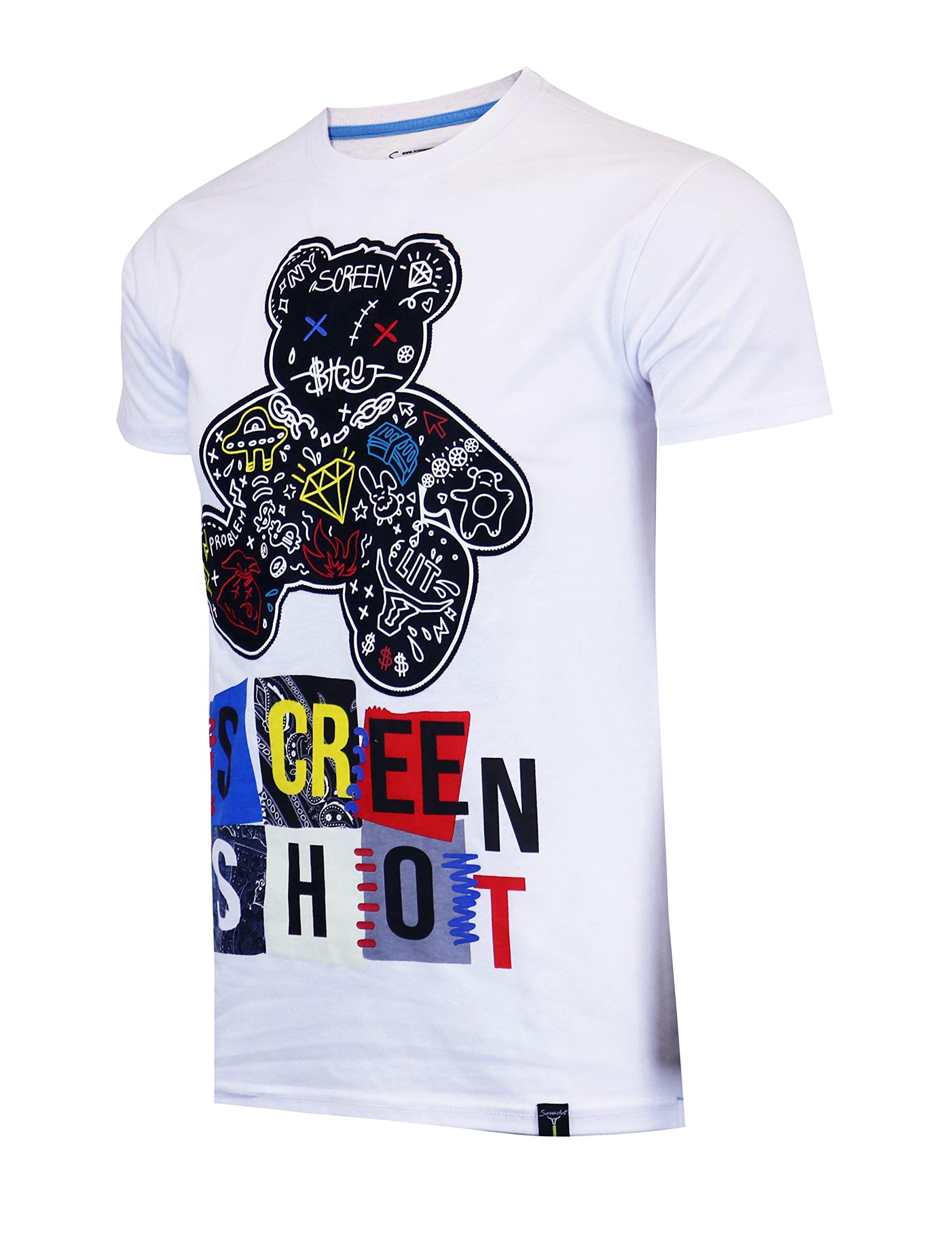 SCREENSHOT-1202-SS-2 Mens Hipster Hip-Hop Premium Urban Streetwear Latest Animation Fashion T-Shirts