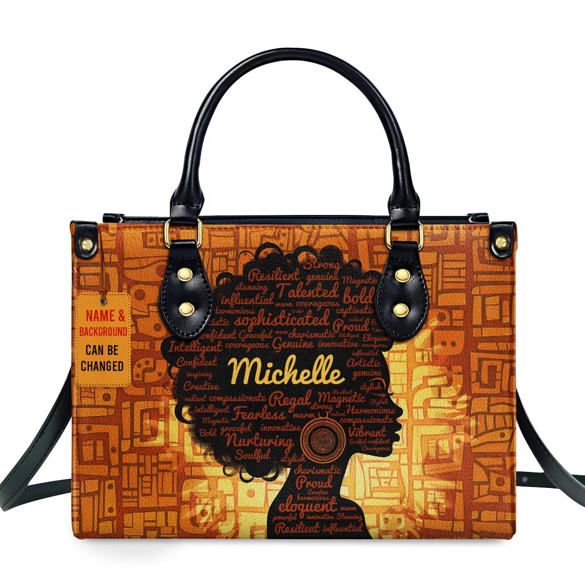 Sistabag Personalized Leather Handbag For African American - Christmas Gifts For Women For Black Women