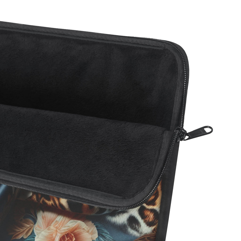 Boho Floral Laptop Sleeve, Stylish Computer Case, Cute Laptop Cover, Unique Tech Accessory, Gift for Students, Work From Home