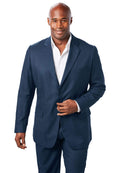 KingSize Men's Big & Tall Easy Movement Two-Button Jacket