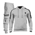 VoLIta Men's Tracksuit 2 Piece Hoodie Athletic Jogging Sweatsuits for Men Casual Sports Long Sleeve Pullover Suit Set