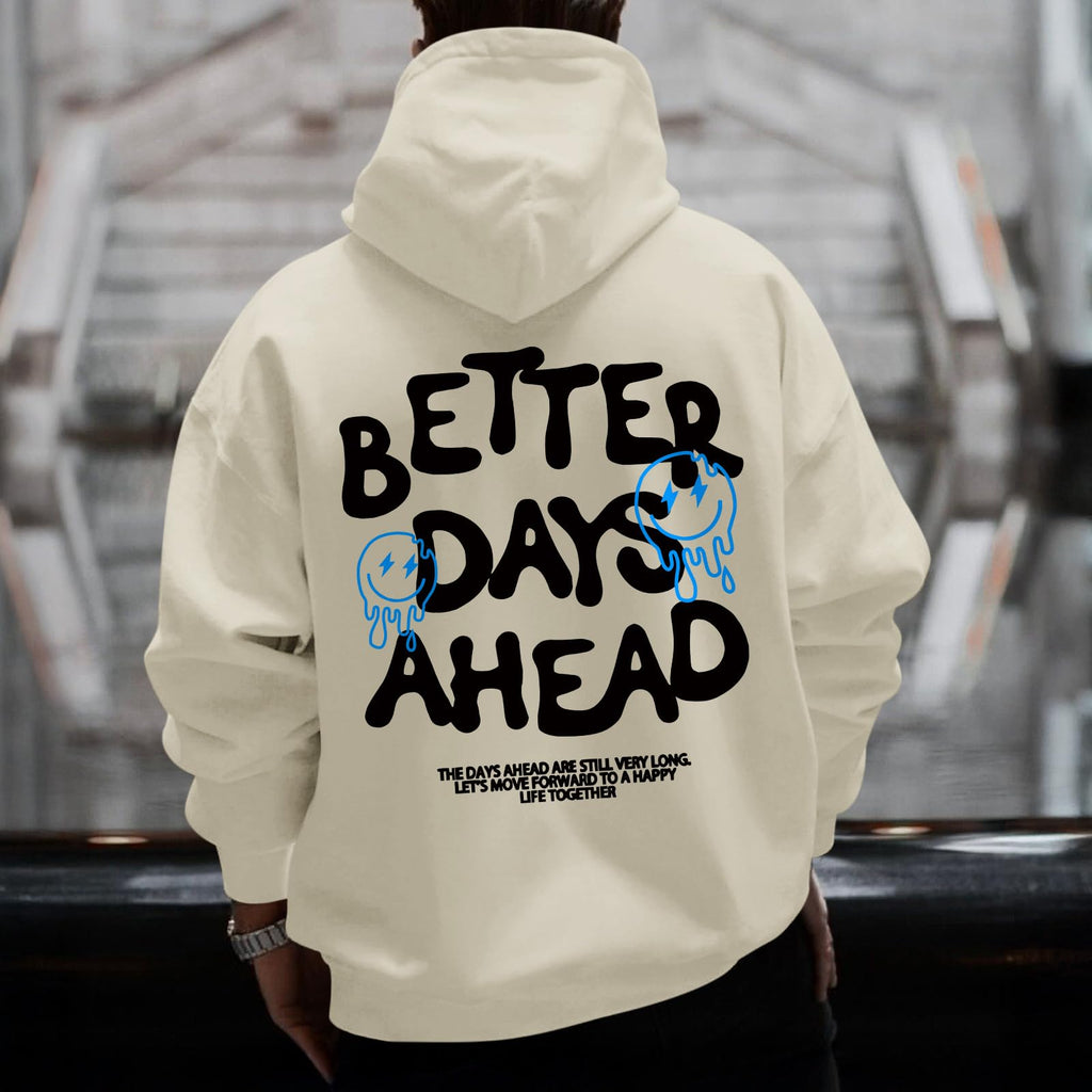 Lubpow Funny Hoodies for Men Vintage Graphic Y2k Hoodie Inspirational Saying Sweatshirts Casual Streetwear Pullovers Tops