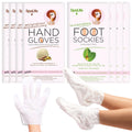 SpaLife Spa Set for Hand, Foot, Nail, & Face - Korean Skin Care Gift Set with Travel Size Products - Skincare Bundle, Mini Skincare Set, Beauty Kits for Women