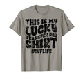 Lucky Transfer Day Ivf Infertility T-Shirt - Minimalist Print Unisex