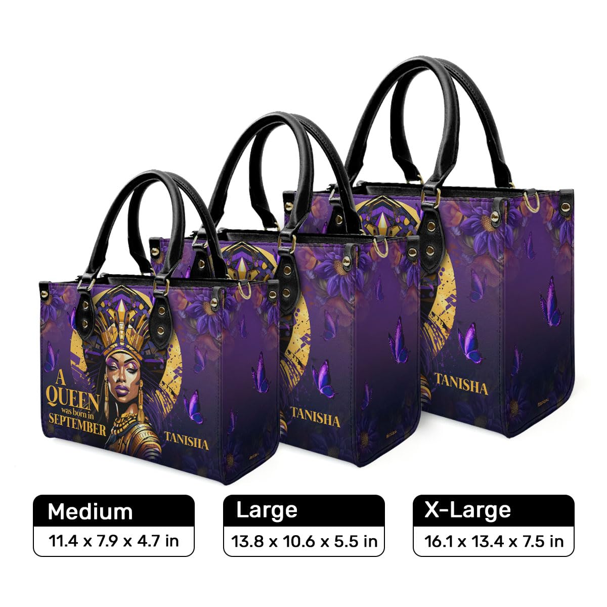 Sistabag Personalized Leather Handbag For Black Women