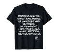 Old School Rap Hip HOP Merch Juicy Positive Quote 90's T-Shirt