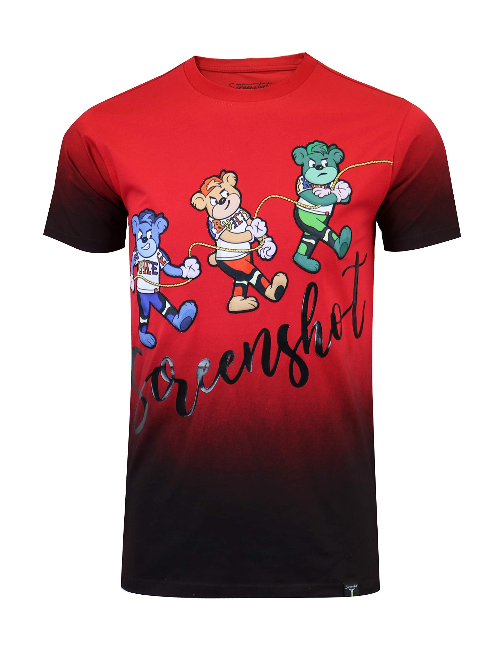 SCREENSHOT-1202-SS-2 Mens Hipster Hip-Hop Premium Urban Streetwear Latest Animation Fashion T-Shirts