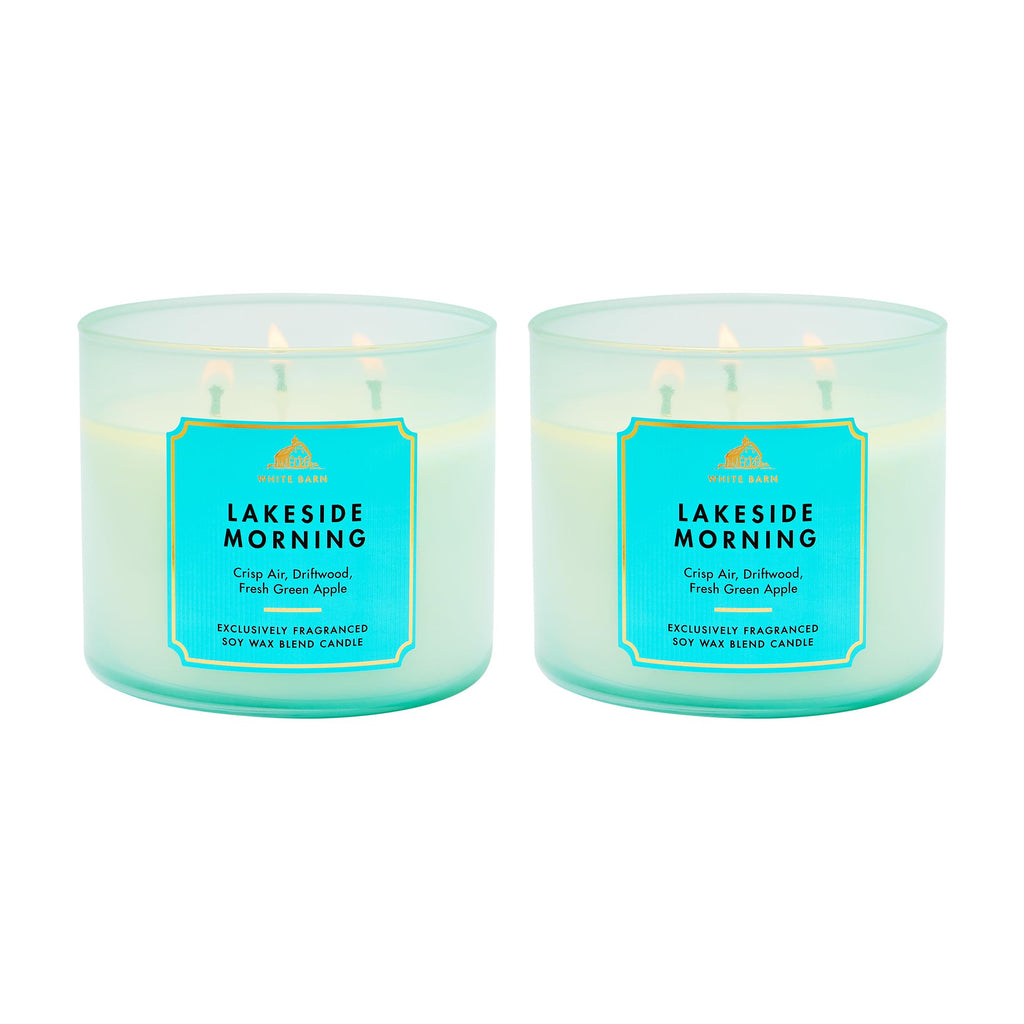 Bath & Body Works 3-Wick Candle, Long-Lasting Burn Up to 45 Hours, Exclusively Fragranced Soy Wax Blend