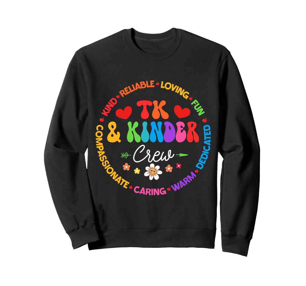 Tk And Kinder Crew Transitional Sweatshirt - Graphic Print Men Women