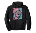 Boho Lgbtq Pride Trans Rights Are Human Hoodie - Graphic Print Unisex