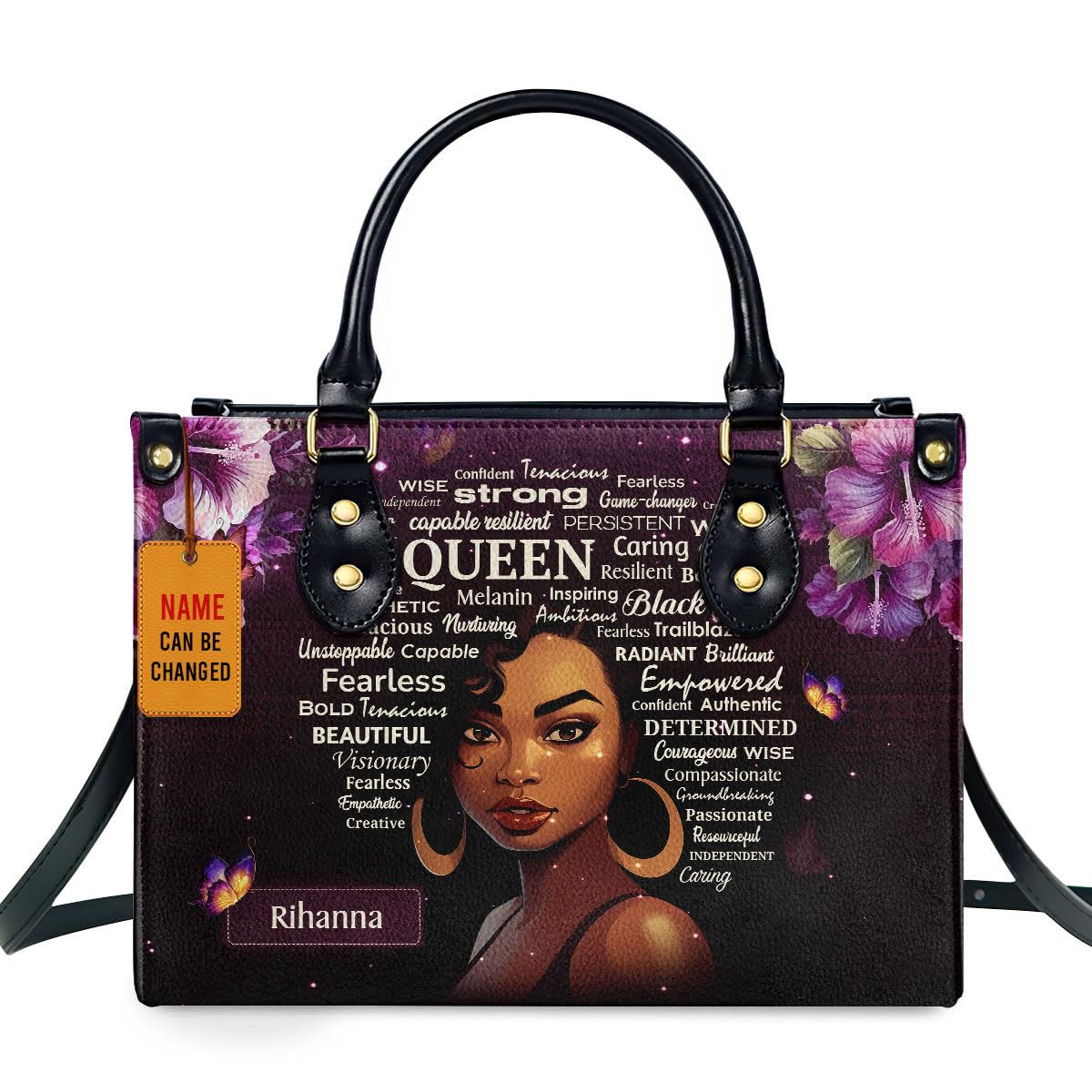 Sistabag Personalized Leather Handbag For African American - Christmas Gifts For Women For Black Women