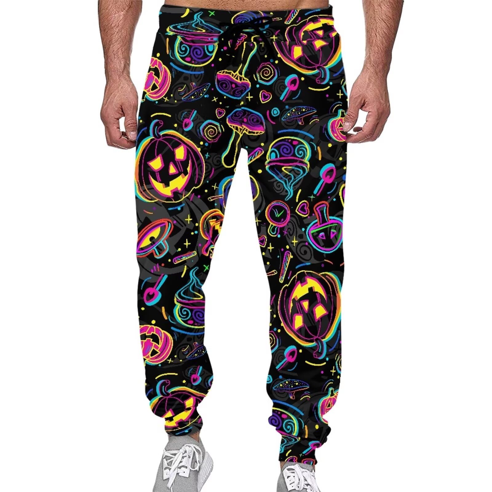 Suhoaziia Women's Men's Athletic Sweatpants with Pockets Adult Footed Sweatpants Loose Fit Casual Sports Lounge Pants S-5XL