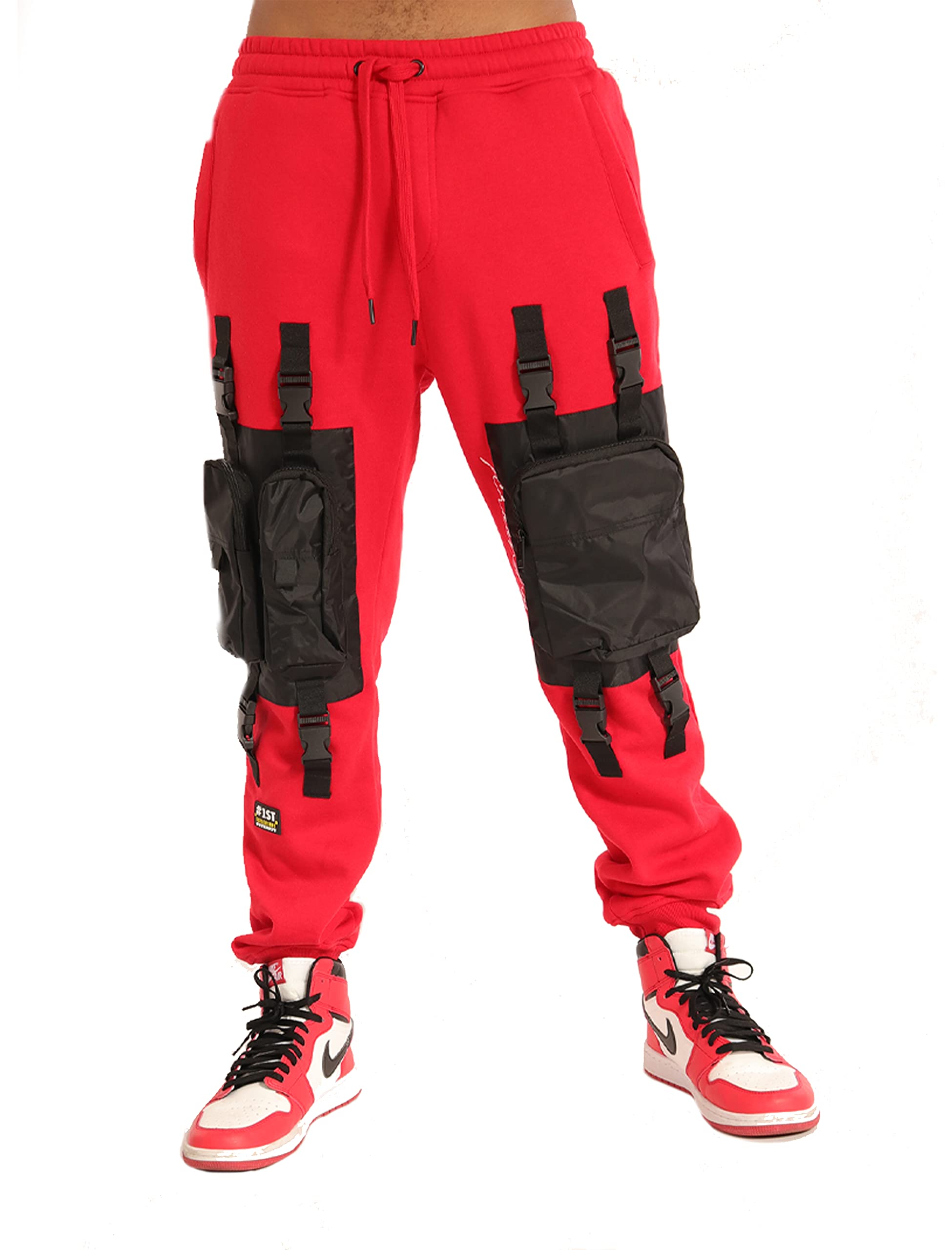 SCREENSHOT Mens Urban NYC Graffiti Hip Hop Fleece Pants Active Fashion Drawstring Sweatpants Bottoms