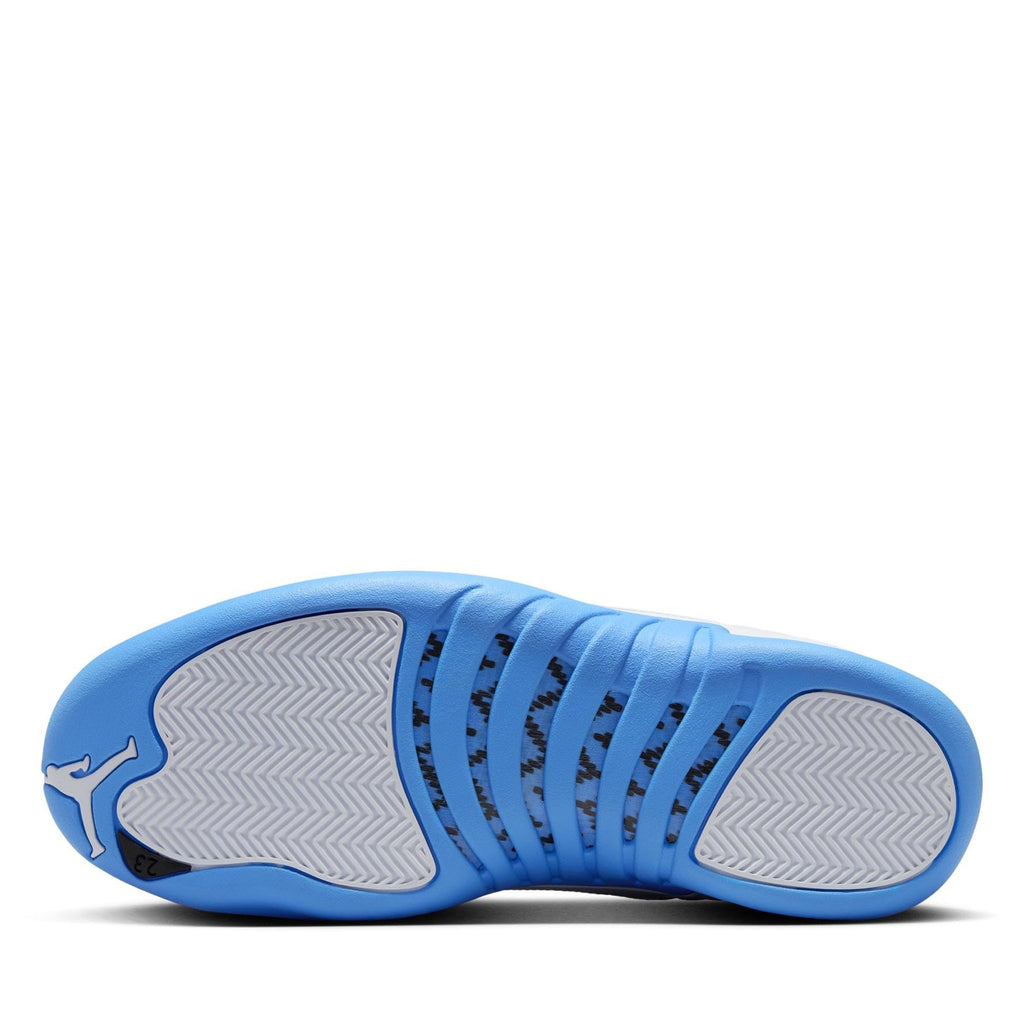 JORDAN AIR JORDAN 12 RETRO WHITE AND UNIVERSITY BLUE