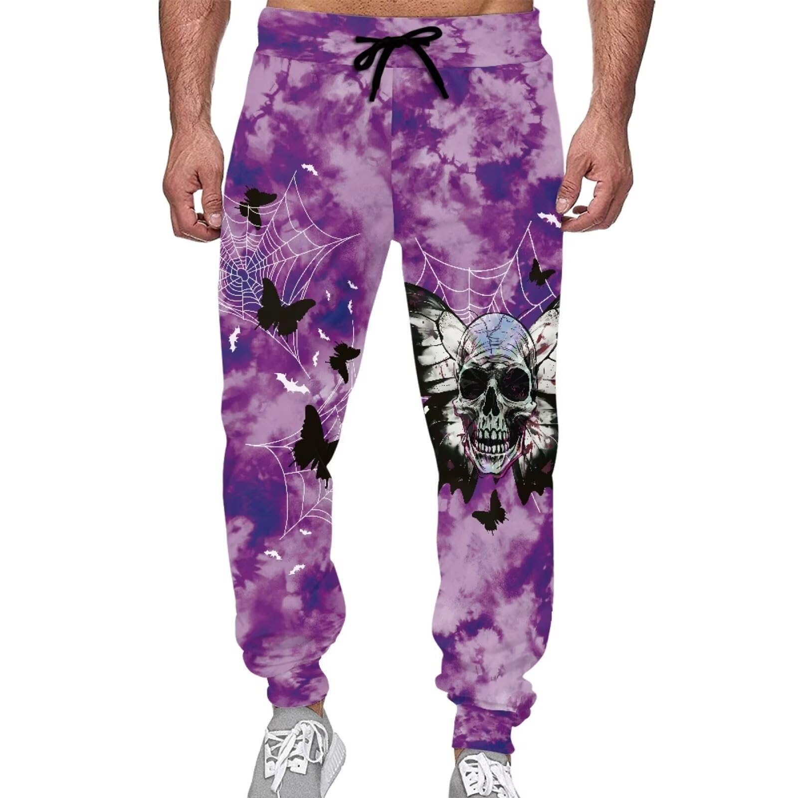 Suhoaziia Women's Men's Athletic Sweatpants with Pockets Adult Footed Sweatpants Loose Fit Casual Sports Lounge Pants S-5XL