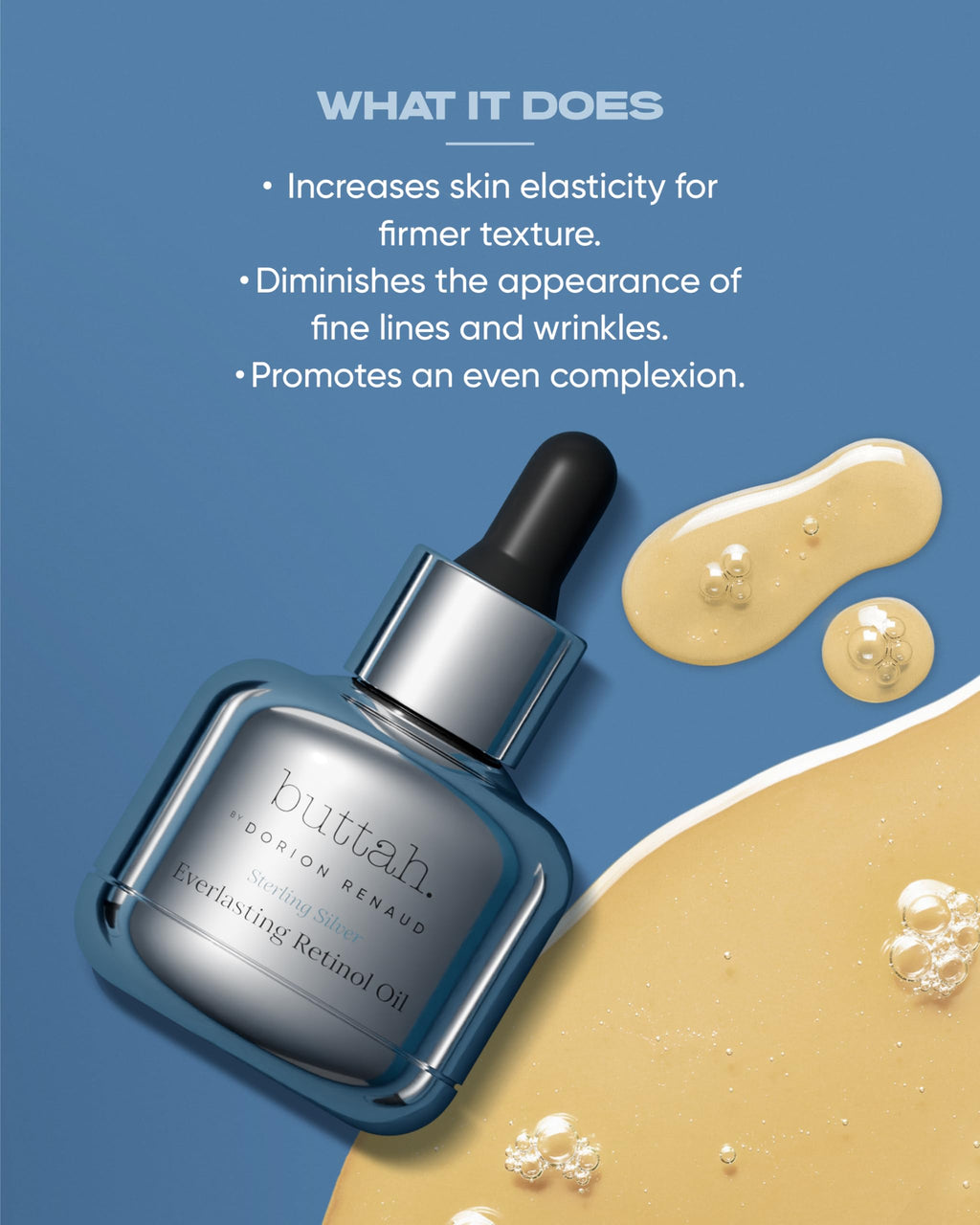 Buttah Skin Everlasting Retinol Oil - Retinol Vitamin Serum For Face - Nourish, Hydrate, and Rejuvenate Your Skin with this Retinol Serum - Facial Serums Retinol