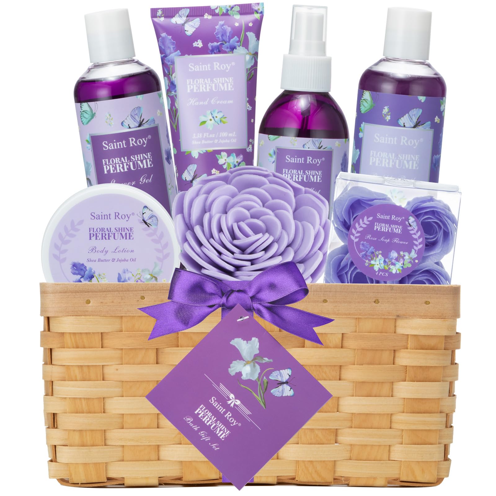 Gift Basket For Women, Spa Set of Home Spa Set, Beauty Personal Care Set, Spa Self Care Kit