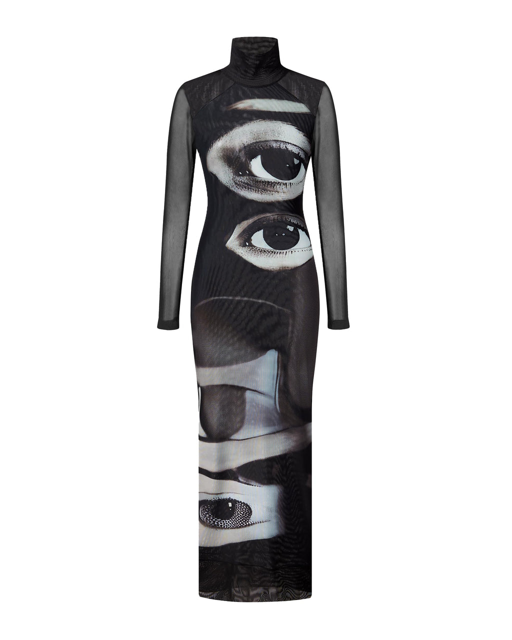JW PEI Women's Sophia Eye Print Mesh Dress