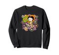 Betty Boop Peace Love And Boop Sweatshirt - Graphic Print Unisex