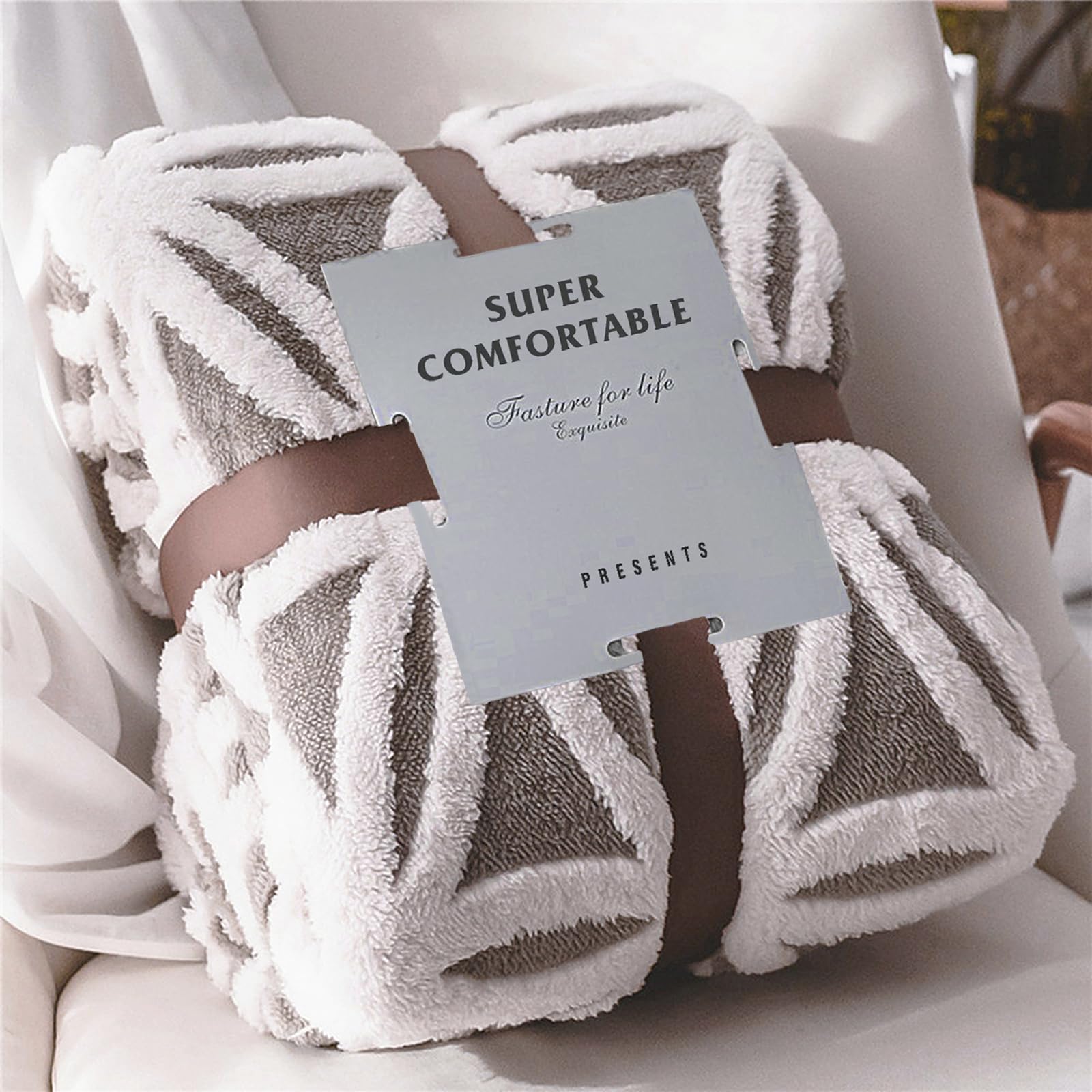 LOMAO Sherpa Fleece Blanket for Mom Cozy Soft Throw Blanket for Women Men Birthday Gifts Dual Sided Couch Sofa Bed Blanket