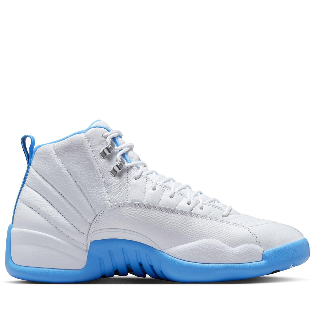JORDAN AIR JORDAN 12 RETRO WHITE AND UNIVERSITY BLUE