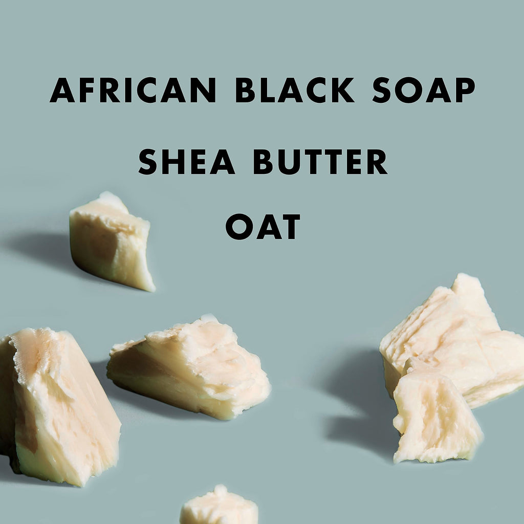 SheaMoisture Bar Soap African Black Soap for Troubled Skin Cleanser with Sh