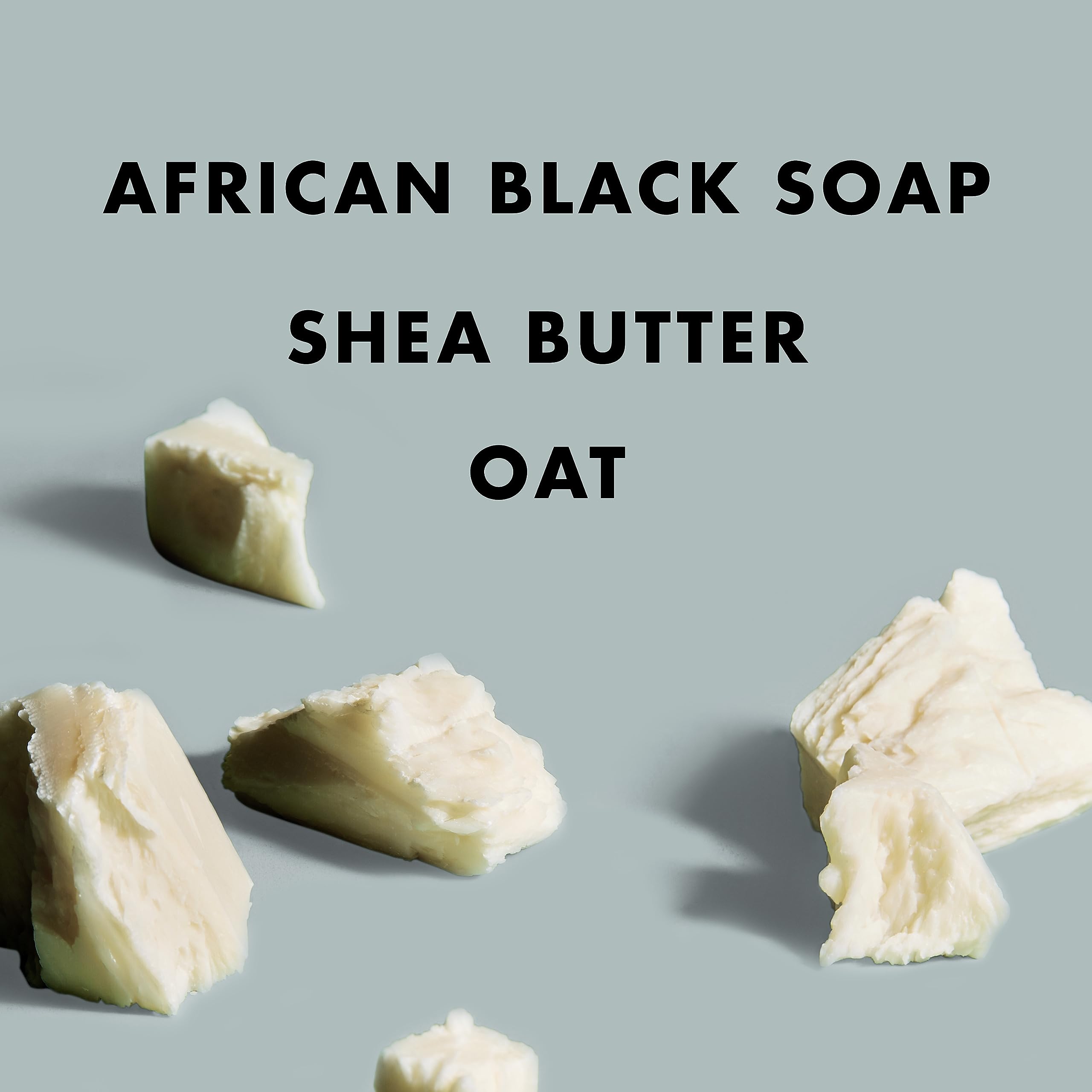 SheaMoisture Bar Soap African Black Soap for Troubled Skin Cleanser with Sh