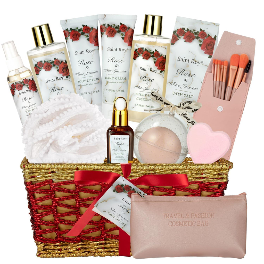 Gift Basket For Women, Spa Set of Home Spa Set, Beauty Personal Care Set, Spa Self Care Kit