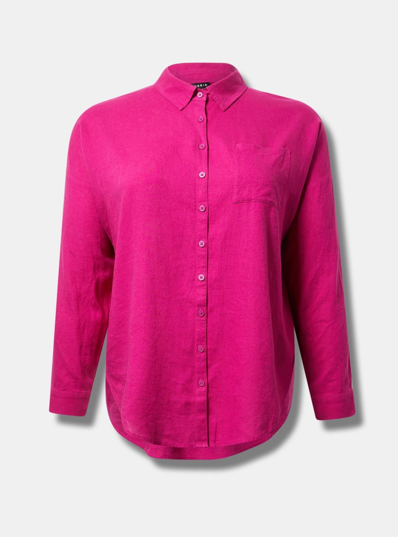 Torrid Women's Plus Size Drop Shoulder Relaxed Shirt