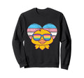Duck Pride Trans Flag Rainbow Sweatshirt - Custom Art Print Men Women