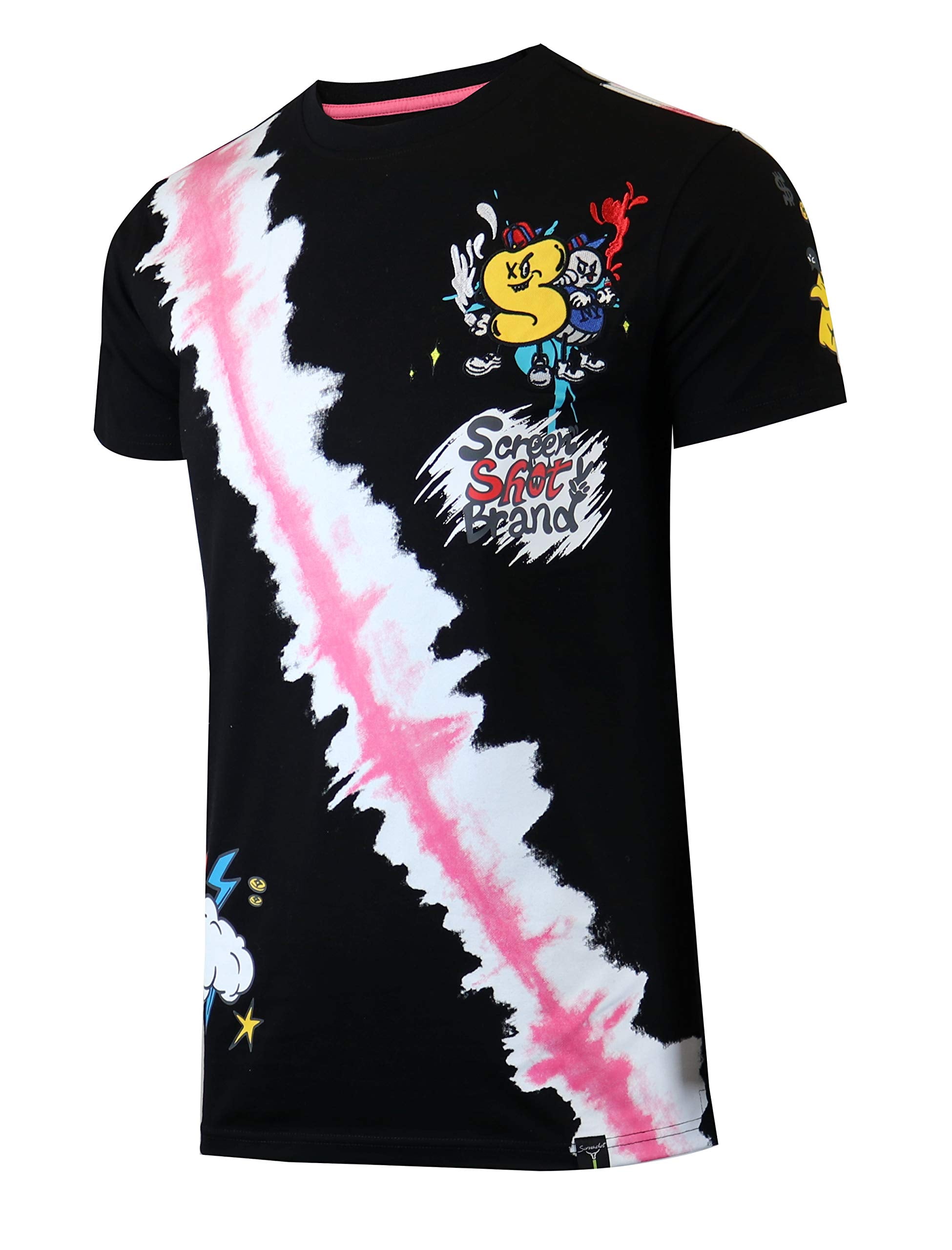 SCREENSHOT-1202-SS-2 Mens Hipster Hip-Hop Premium Urban Streetwear Latest Animation Fashion T-Shirts
