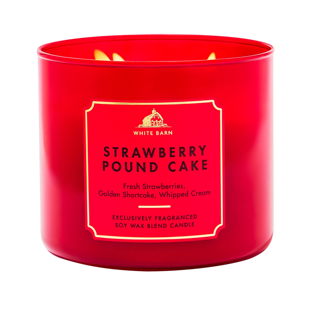 Bath & Body Works 3-Wick Candle, Long-Lasting Burn Up to 45 Hours, Exclusively Fragranced Soy Wax Blend