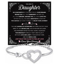 Mapileng Class of 2026 Graduation Bracelet Gift for Her, Heart Infinity Bracelet, Inspirational Jewelry for Daughter Sister Best Friend, College High School Graduate Keepsake, Sterling Silver