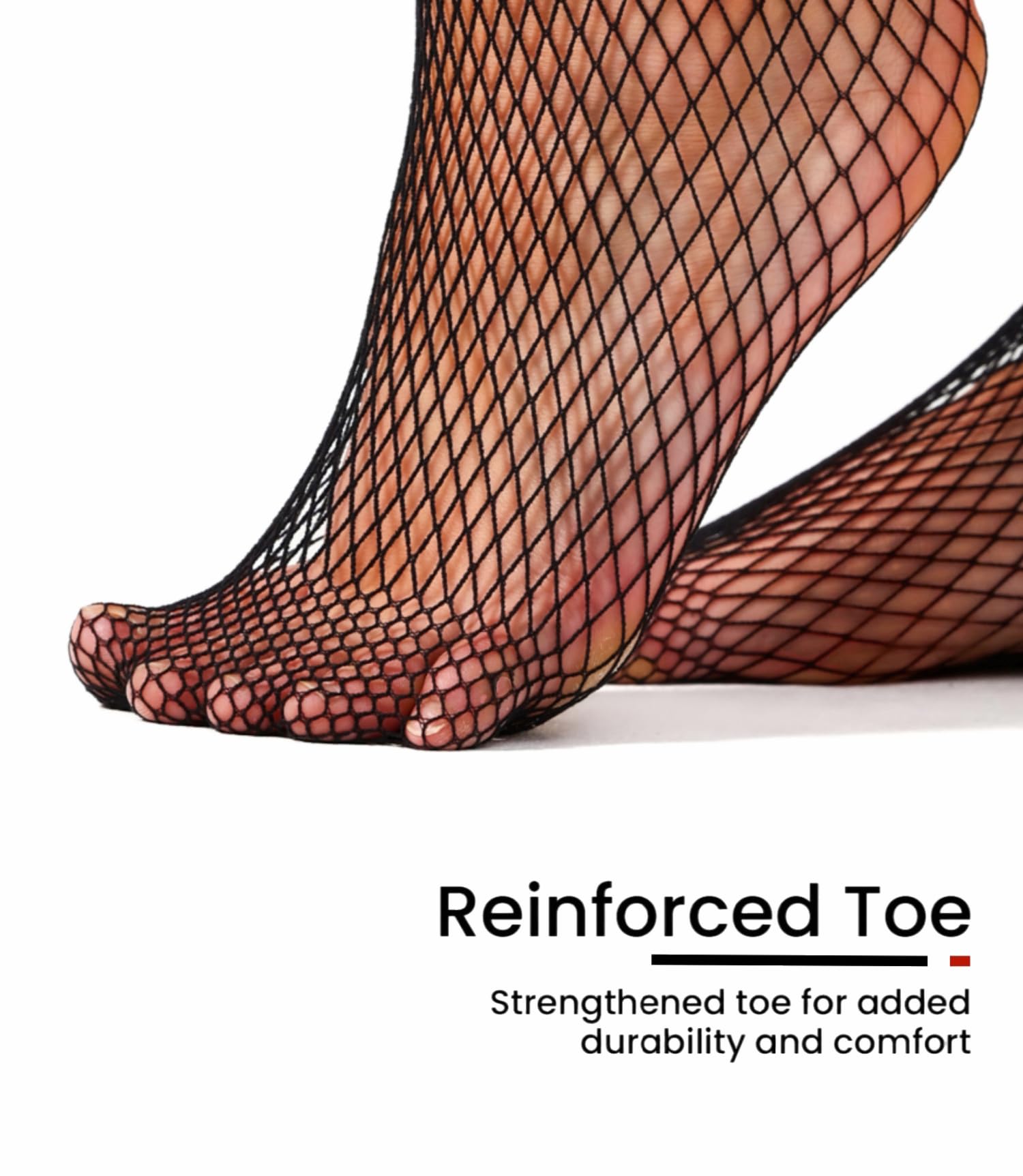 ANNTXL Plus Size Fishnet Tights Mesh Stockings Woman's Pantyhose Hosiery High Waist-Medium Mesh
