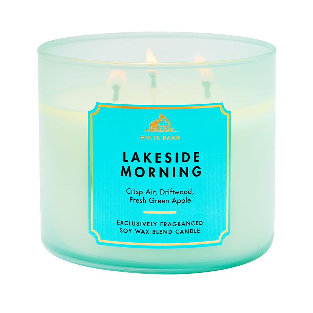 Bath & Body Works 3-Wick Candle, Long-Lasting Burn Up to 45 Hours, Exclusively Fragranced Soy Wax Blend