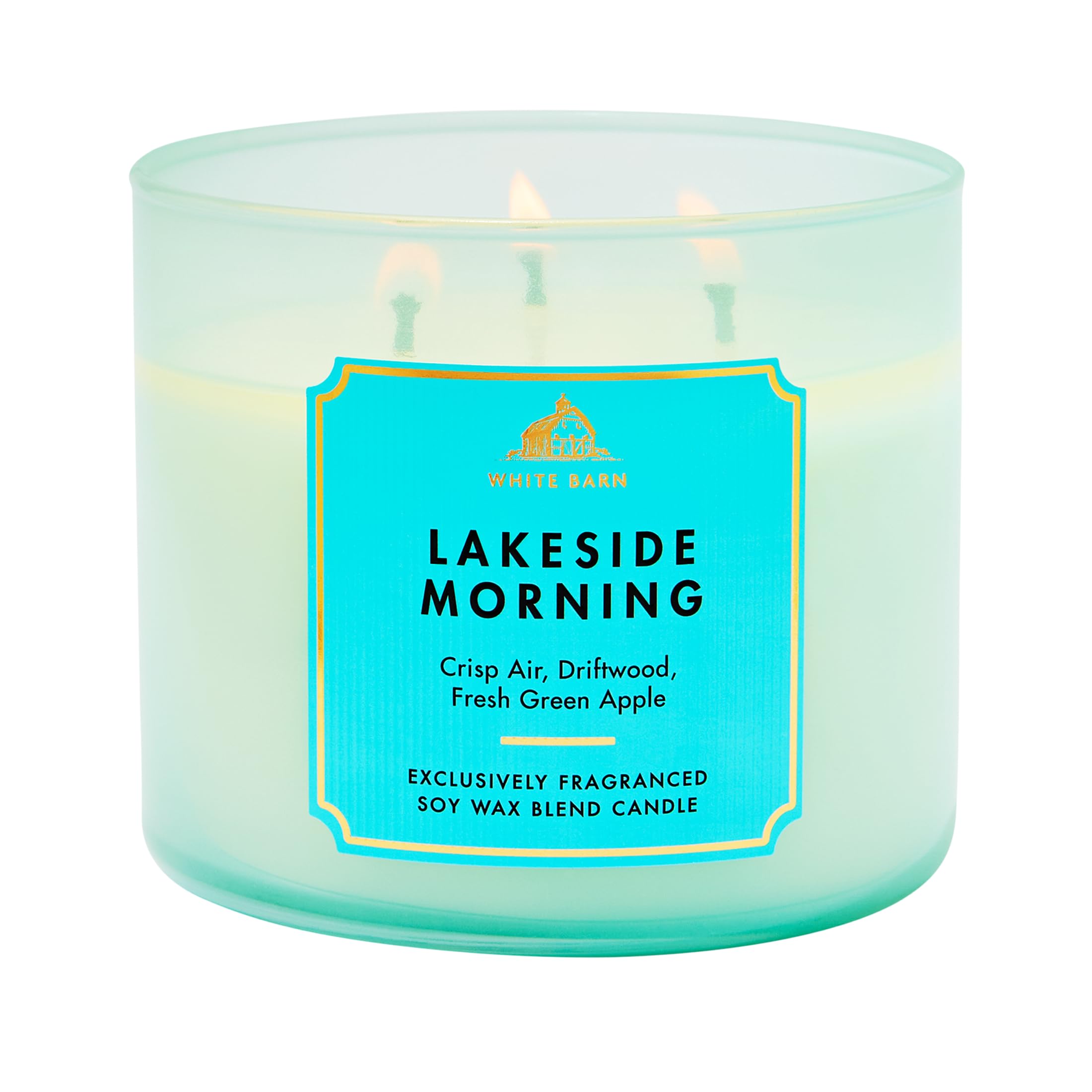 Bath & Body Works 3-Wick Candle, Long-Lasting Burn Up to 45 Hours, Exclusively Fragranced Soy Wax Blend