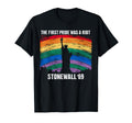 Stonewall Riot LGBT History Pride Was A Riot Gay Pride Month T-Shirt