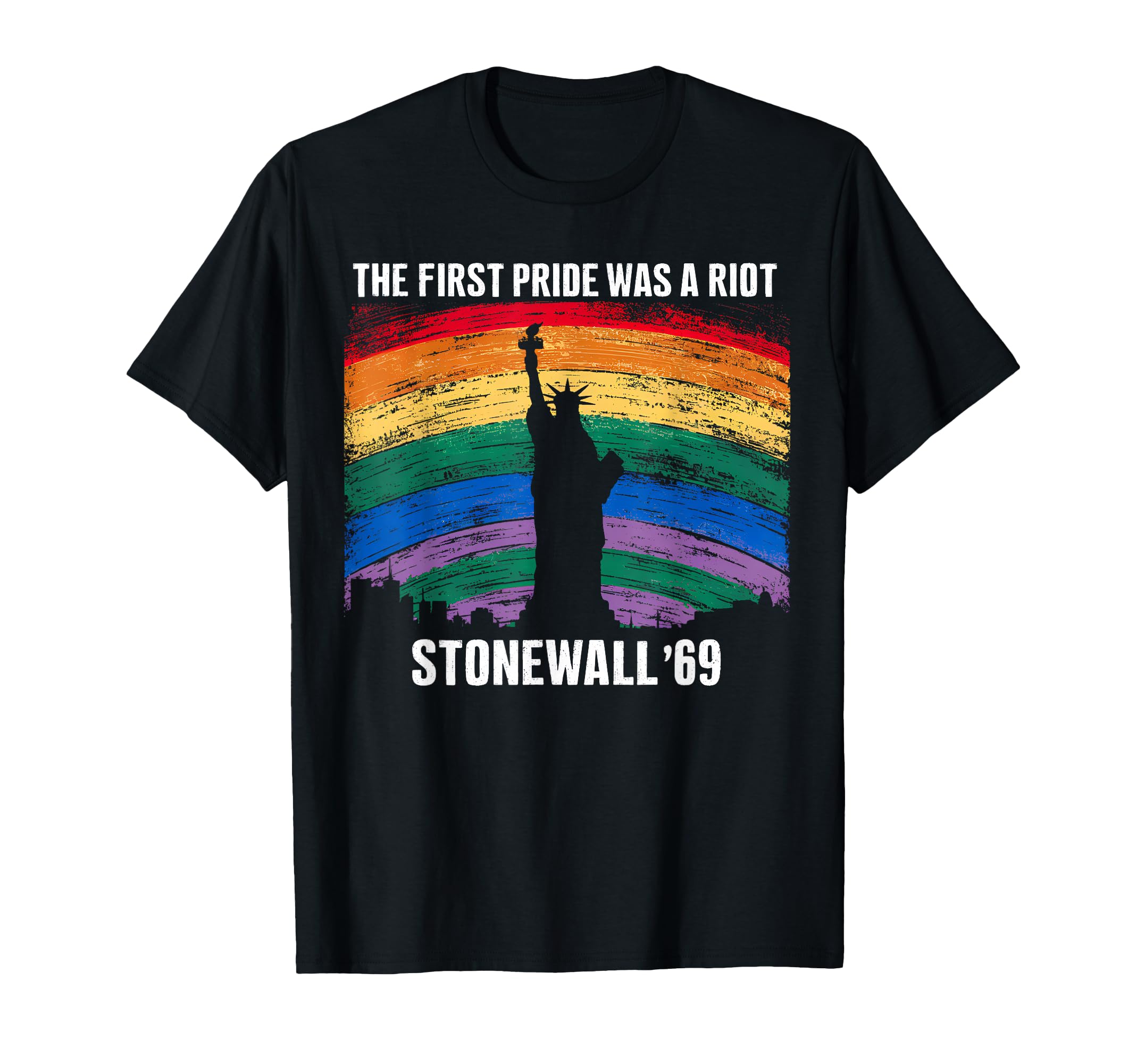 Stonewall Riot LGBT History Pride Was A Riot Gay Pride Month T-Shirt