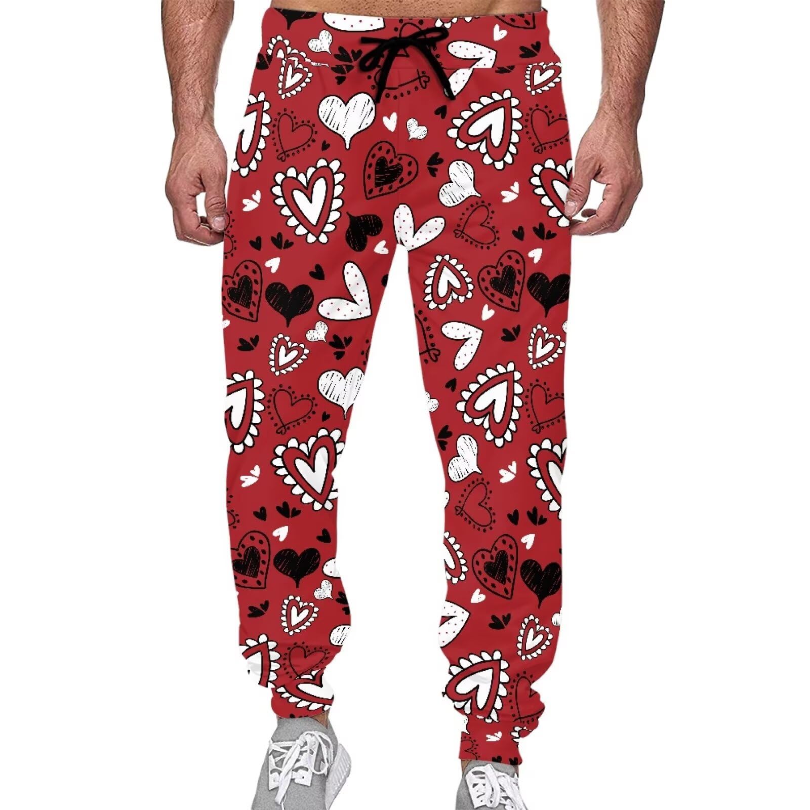 Suhoaziia Women's Men's Athletic Sweatpants with Pockets Adult Footed Sweatpants Loose Fit Casual Sports Lounge Pants S-5XL
